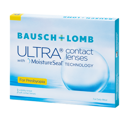 Силикон-гидрогелевые контактные линзы BAUSCH + LOMB ULTRA® for Presbyopia (для пресбиопии)