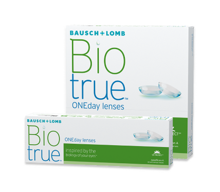 Однодневные контактные линзы Biotrue<sup>®</sup> ONEday