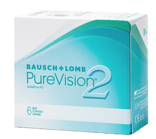 Силикон-гидрогелевые контактные линзы PureVision<sup>®</sup> 2