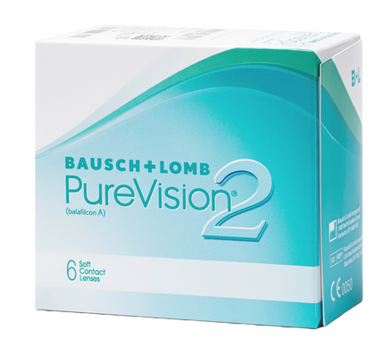 Силикон-гидрогелевые контактные линзы PureVision<sup>®</sup> 2