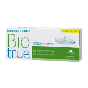 Однодневные мультифокальные контактные линзы Biotrue<sup>®</sup> ONEday for Presbyopia
