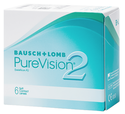 Силикон-гидрогелевые контактные линзы PureVision<sup>®</sup> 2