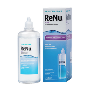 Раствор для контактных линз ReNu<sup>®</sup> MPS