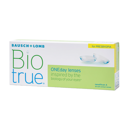 Однодневные мультифокальные контактные линзы Biotrue ® ONEday for Presbyopia