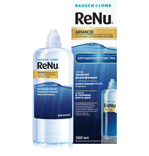 Раствор для контактных линз ReNu<sup>®</sup> Advanced