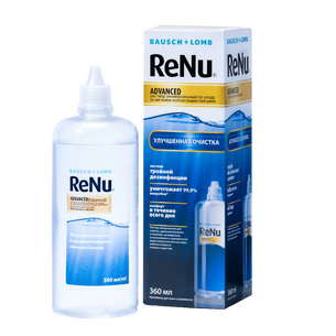 Раствор для контактных линз ReNu<sup>®</sup> Advanced